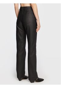 Remain Spodnie skórzane Leather RM1700 Czarny Regular Fit. Kolor: czarny. Materiał: skóra #3