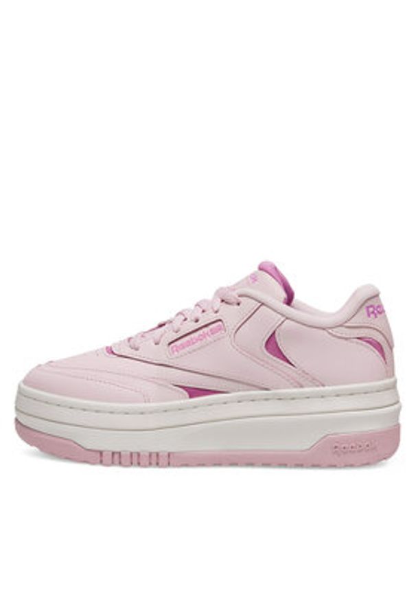 Reebok Sneakersy Club C Extra 100202097 Różowy. Kolor: różowy. Materiał: skóra. Model: Reebok Club