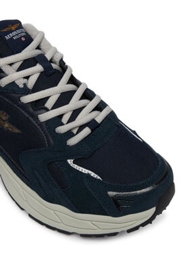 Aeronautica Militare Sneakersy 261SC0301UCT03500 Granatowy. Kolor: niebieski. Materiał: materiał