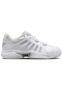 Buty do tenisa damskie K-Swiss Receiver V. Kolor: wielokolorowy, szary, biały. Sport: tenis #1