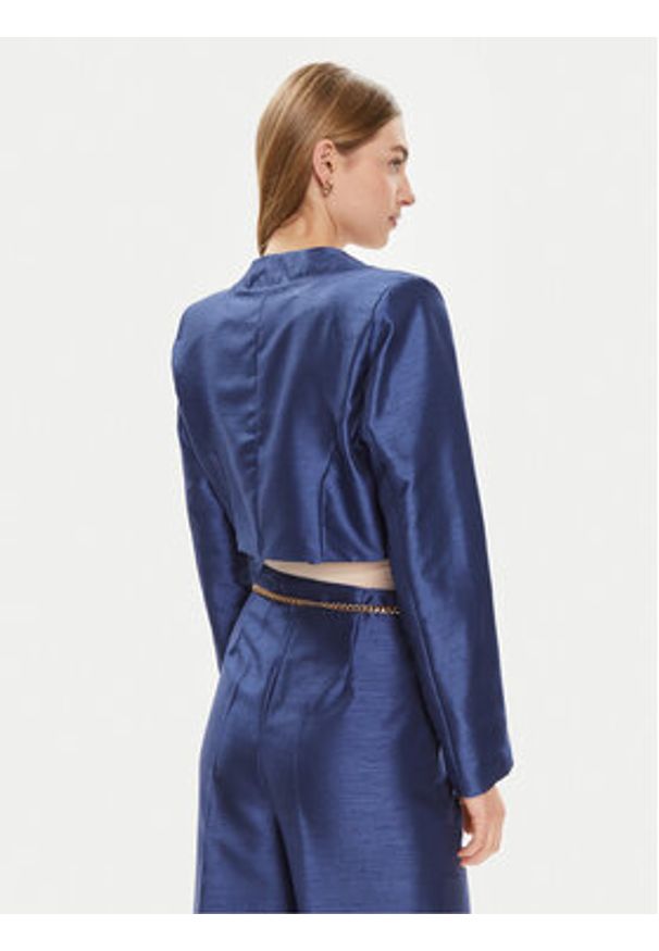 Rinascimento Bolerko CFC0117611003 Niebieski Regular Fit. Kolor: niebieski. Materiał: syntetyk