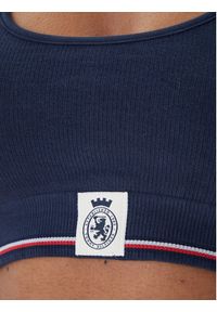 TOMMY HILFIGER - Tommy Hilfiger Biustonosz top UW0UW06061 Granatowy. Kolor: niebieski. Materiał: bawełna #6
