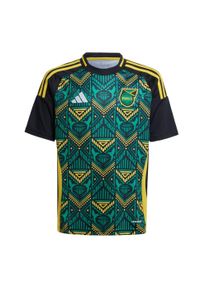 Adidas - Koszulka Jamaica 24 Away Kids. Kolor: czarny. Materiał: materiał