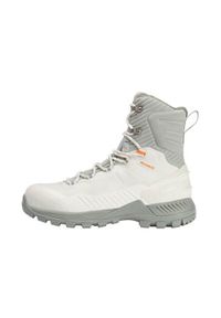 Buty trekkingowe damskie Mammut Blackfin Iii High. Wysokość cholewki: za kostkę. Zapięcie: sznurówki. Kolor: biały. Materiał: materiał, syntetyk. Szerokość cholewki: normalna. Styl: sportowy