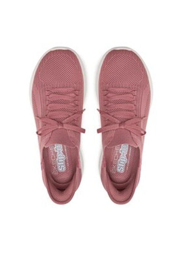skechers - Skechers Sneakersy Ultra Flex 3.0-Brilliant Path 149710/MVE Różowy. Kolor: różowy. Materiał: mesh
