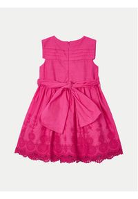 Mayoral Sukienka elegancka 3917 Różowy Regular Fit. Kolor: różowy. Materiał: bawełna. Styl: elegancki #2