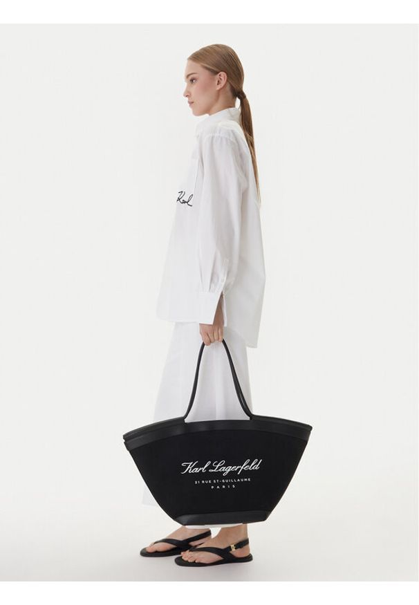 Karl Lagerfeld - KARL LAGERFELD Torebka B1W46069 Czarny. Kolor: czarny