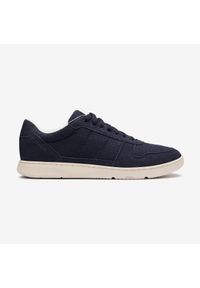 Decathlon - Buty do chodzenia męskie Newfeel Walk Protect Mesh. Kolor: biały, wielokolorowy, beżowy, niebieski. Materiał: mesh. Sport: turystyka piesza