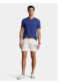 Polo Ralph Lauren T-Shirt 710671452259 Niebieski Classic Fit. Typ kołnierza: polo. Kolor: niebieski. Materiał: bawełna #3
