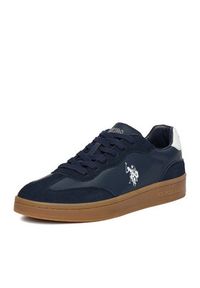U.S. Polo Assn. Sneakersy EO-ROWAN001M/6LS1 Granatowy. Kolor: niebieski. Materiał: syntetyk, skóra #6