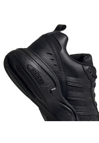 Adidas - Buty adidas Strutter M EG2656 czarne. Kolor: czarny. Materiał: guma, skóra. Szerokość cholewki: normalna. Sezon: lato #4