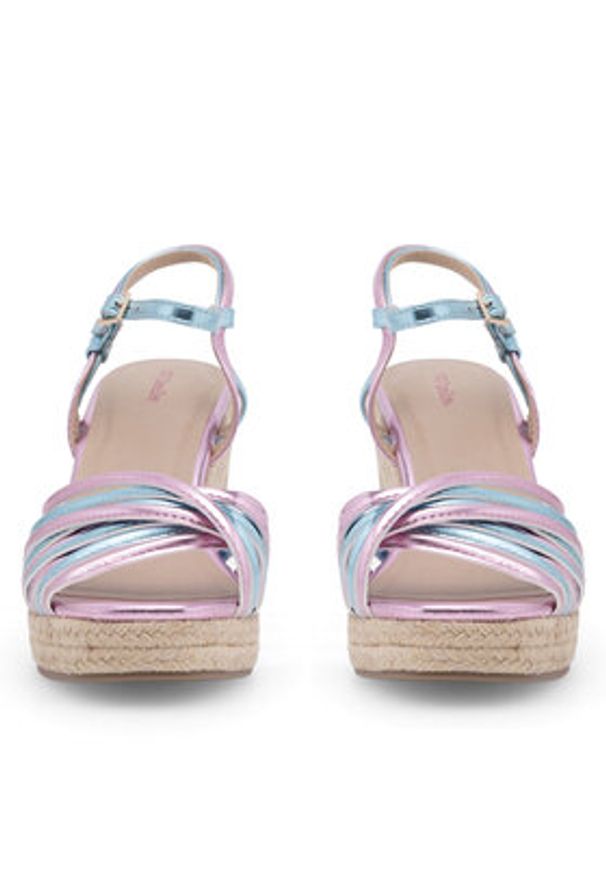 DeeZee Espadryle WYL2610-01 Różowy. Kolor: różowy. Materiał: syntetyk