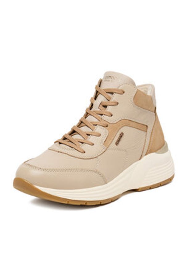 Remonte Sneakersy CEO-D6683-60 Beżowy. Kolor: beżowy. Materiał: skóra