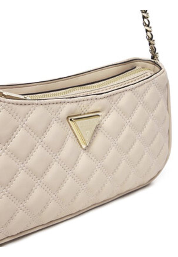 Guess Torebka HWQG87 48160 Beżowy. Kolor: beżowy. Materiał: skórzane