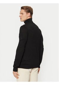 Stone Island Golf 8115565FC Czarny Regular Fit. Typ kołnierza: golf. Kolor: czarny. Materiał: wełna #5