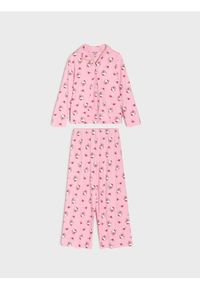 Sinsay - Piżama dwuczęściowa Hello Kitty - różowy. Kolor: różowy. Wzór: motyw z bajki #1