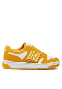 New Balance Sneakersy PHB480WA Żółty. Kolor: żółty. Materiał: skóra