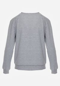 Renee - Szara Casualowa Bluza z Bawełną Akko. Okazja: na co dzień. Kolor: szary. Materiał: bawełna. Styl: casual #3