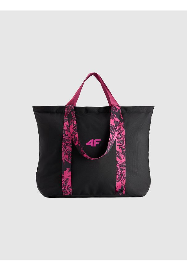 4f - 4F Torba na ramię (28 L) - czarna Uniwersalny. Kolor: czarny. Materiał: materiał. Sport: fitness