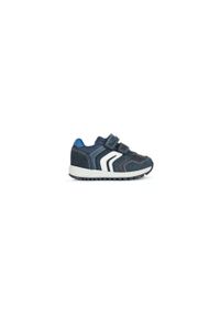 Garcon B ALBEN Bleu Bleu Geox. Kolor: niebieski. Sport: turystyka piesza