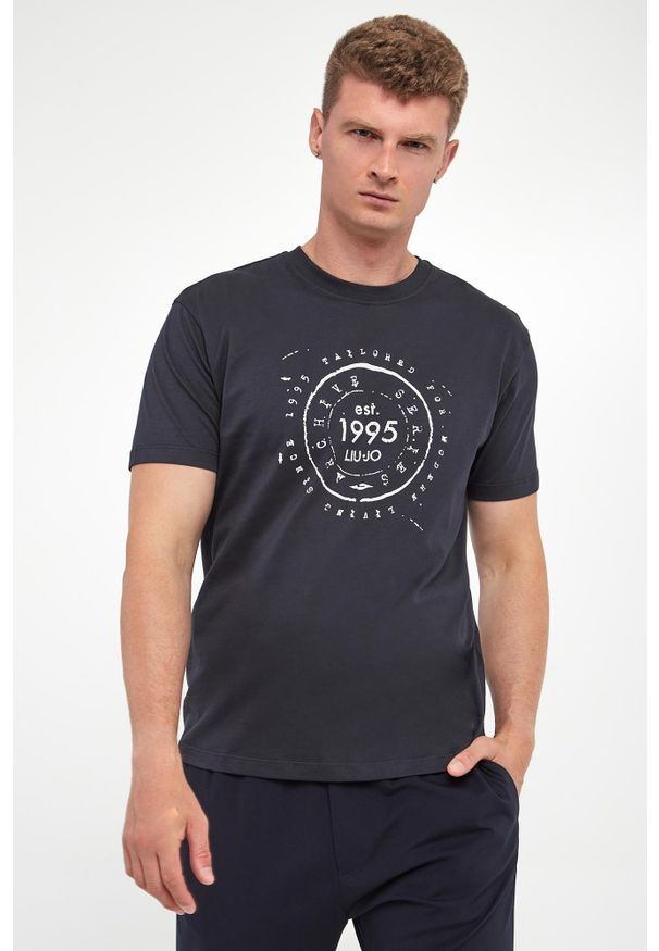 Liu Jo - T-shirt męski z logo LIU JO