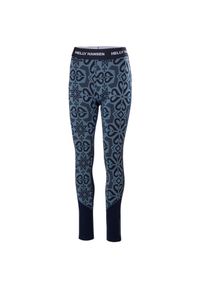 Damskie legginsy Helly Hansen Lifa Midw. Kolor: niebieski. Sport: turystyka piesza #1