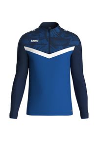 Dziecięca bluza dresowa zapinana na zamek Jako Iconic. Kolor: niebieski. Materiał: dresówka #1