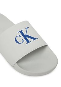 Calvin Klein Jeans Klapki Slide Jelly Mono Pu YM0YM01281 Szary. Kolor: szary #4