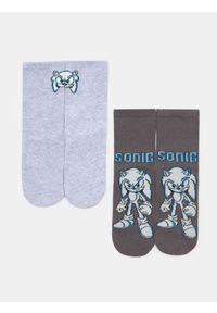 Sinsay - Skarpetki 2 pack Sonic the Hedgehog - wielobarwny