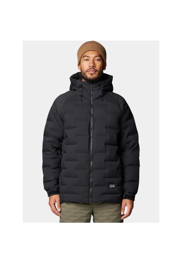 MOUNTAIN HARDWEAR - Kurtka Puchowa Męska Mountain Hardwear Stretch. Kolor: czarny. Materiał: puch. Sport: turystyka piesza