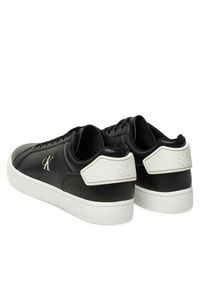 Calvin Klein Jeans Sneakersy Classic Cupsole Ru Patch Lth YM0YM01297 Czarny. Kolor: czarny. Materiał: skóra #6