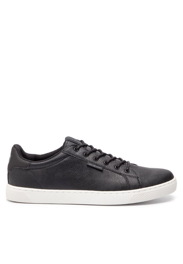 Jack & Jones - Jack&Jones Sneakersy Jfwtrent 12150724 Czarny. Kolor: czarny. Materiał: skóra