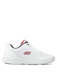 skechers - Skechers Sneakersy Full Pace 232293/WNVR Biały. Kolor: biały. Materiał: materiał