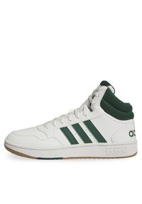 Adidas - adidas Sneakersy Hoops 3.0 Mid Lifestyle Basketball Classic Vintage Shoes IG5570 Biały. Kolor: biały. Sport: koszykówka #3