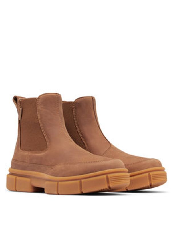 sorel - Sorel Sztyblety Explorer Strt 2078061242 Brązowy. Kolor: brązowy. Materiał: skóra, nubuk