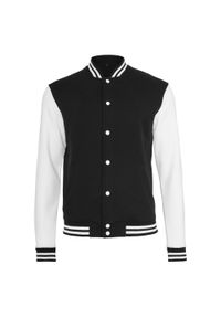 BUILD YOUR BRAND - Kurtka Unisex Varsity Dla Dorosłych. Kolor: biały, wielokolorowy, czarny