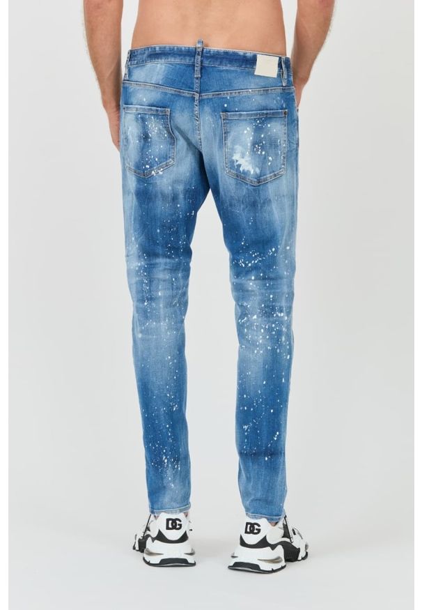 DSQUARED2 Błękitne męskie jeansy Cool Guy Jean, Rozmiar 46. Kolor: niebieski