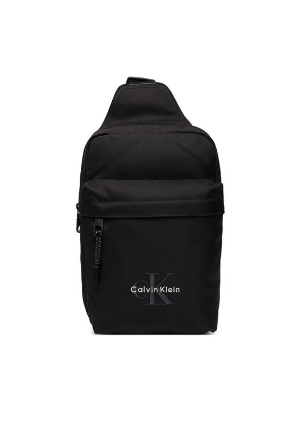 Calvin Klein Saszetka Bold Sling LV04D3300G Czarny. Kolor: czarny. Materiał: materiał