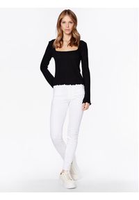 Gina Tricot Bluzka Alba 18689 Czarny Regular Fit. Kolor: czarny. Materiał: syntetyk, wiskoza #4