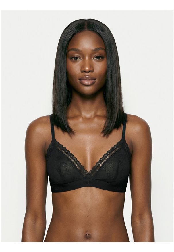 Hugo - HUGO Biustonosz braletka Sartorial 50557213 Czarny. Kolor: czarny. Materiał: syntetyk