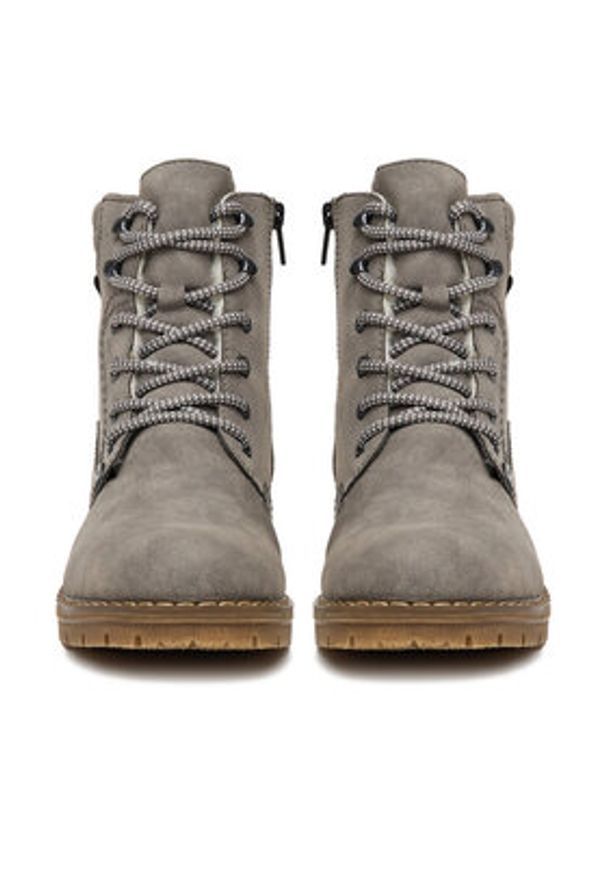 Rieker Trzewiki CEO-Y9125-40 Szary. Kolor: szary. Materiał: materiał, syntetyk