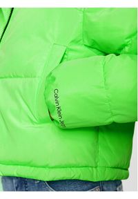 Calvin Klein Jeans Kurtka zimowa J20J222340 Zielony Regular Fit. Kolor: zielony. Materiał: syntetyk. Sezon: zima #3