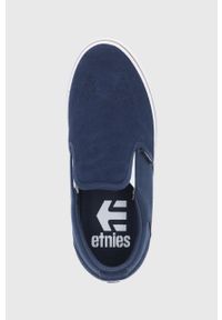 Etnies - Tenisówki skórzane Marana. Nosek buta: okrągły. Kolor: niebieski. Materiał: skóra #2