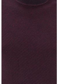 PRODUKT by Jack & Jones - Produkt by Jack & Jones Sweter męski kolor fioletowy. Okazja: na co dzień. Kolor: fioletowy. Materiał: dzianina. Długość rękawa: długi rękaw. Długość: długie. Wzór: ze splotem. Styl: casual #4