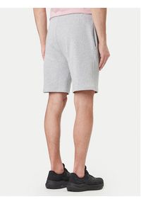 Napapijri Szorty sportowe N-Box Logo NP0A4I59 Szary Relaxed Fit. Kolor: szary. Materiał: bawełna. Styl: sportowy #3