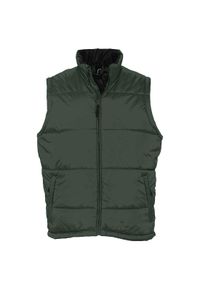 SOL'S - Ciepła Kamizelka Dla Dorosłych Unisex. Kolor: czerwony, wielokolorowy, zielony