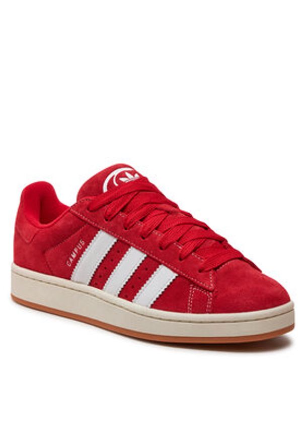 Adidas - adidas Sneakersy Campus 00s H03474 Czerwony. Kolor: czerwony. Materiał: zamsz, skóra. Model: Adidas Campus