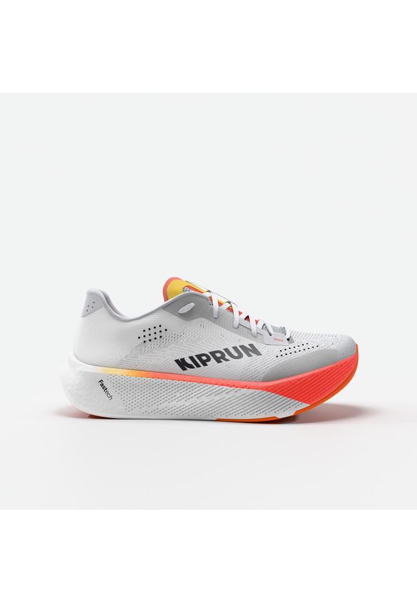KIPRUN - Buty do biegania męskie Kiprun Kipride. Okazja: na co dzień. Kolor: szary, pomarańczowy, wielokolorowy, czerwony, biały. Sport: fitness, bieganie