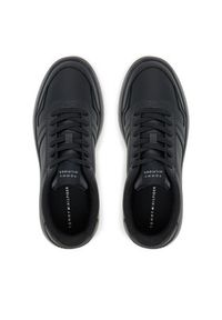 TOMMY HILFIGER - Tommy Hilfiger Sneakersy Modern Lightcup FM0FM05529 Czarny. Kolor: czarny. Materiał: skóra #3