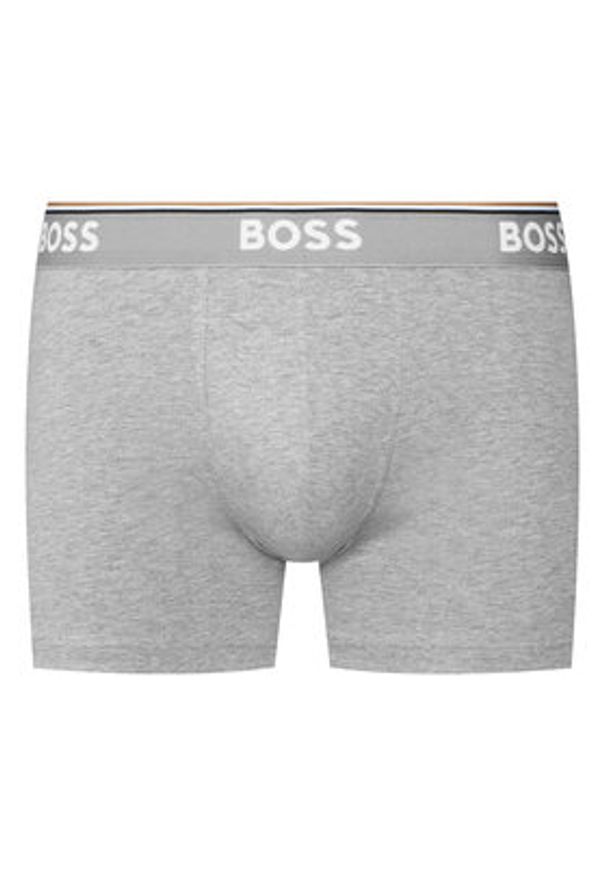 BOSS Komplet bokserek 50475282 Szary. Kolor: szary. Materiał: bawełna